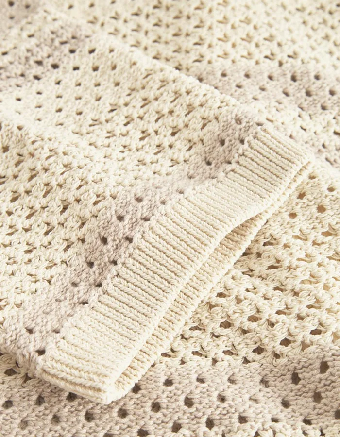Men Gianni SS Knit Shirt 8211 Ivory Les Deux ShirtsOvershirts