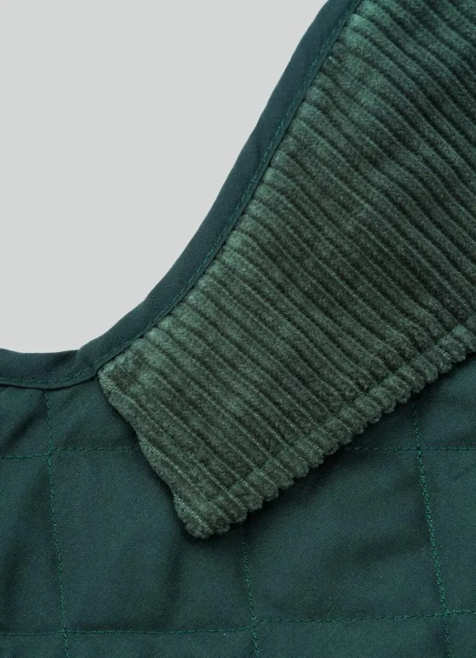 Men Hackett X Hugo and Hudson Hackett London Quilted Jacket For Dogs 8211 Medium Dark Green