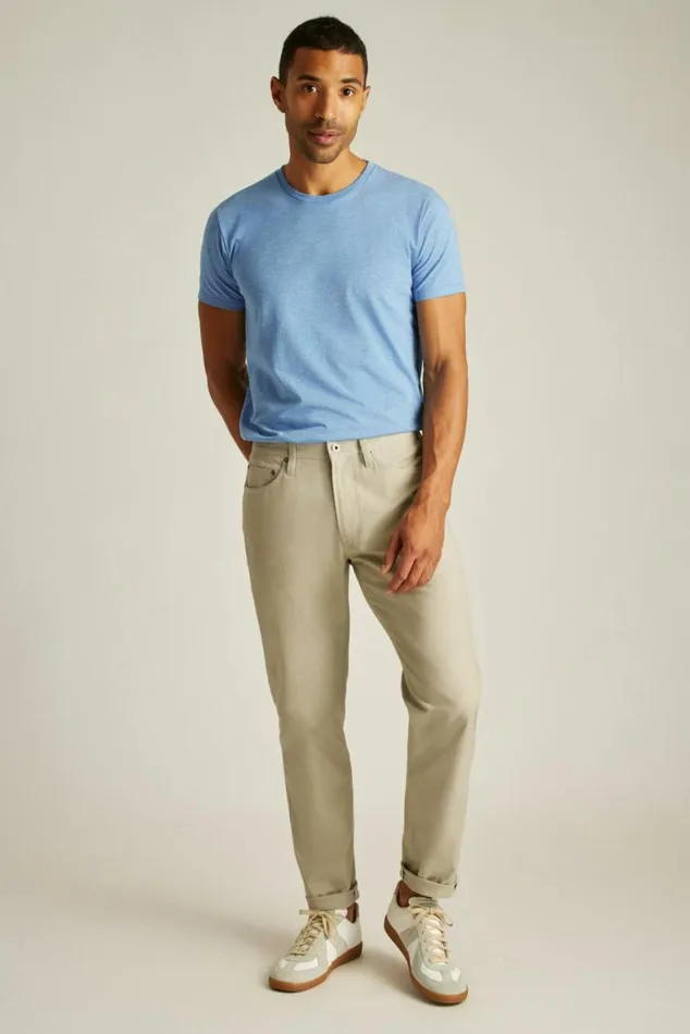 Men Herringbone 5Pocket Pants Rye Fields Bonobos 5pochet Pants