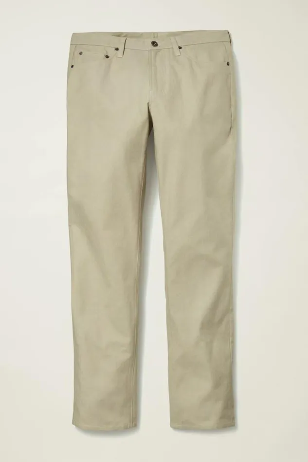 Men Herringbone 5Pocket Pants Rye Fields Bonobos 5pochet Pants