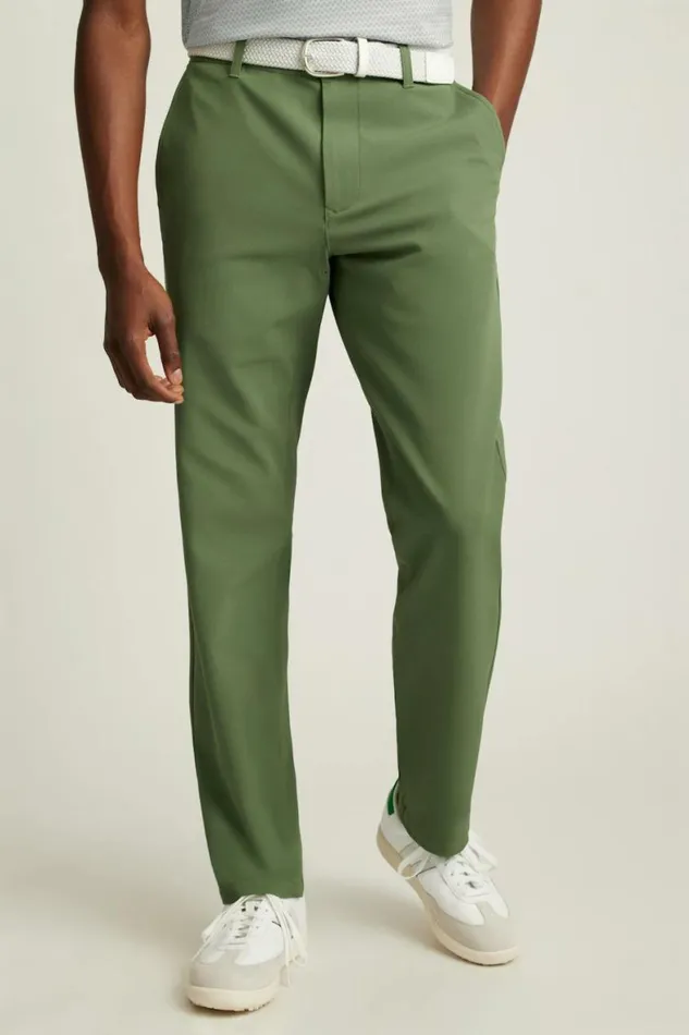 Men Highland Tour Golf Pants Crocodile Green Bonobos Joggers and Athleisure