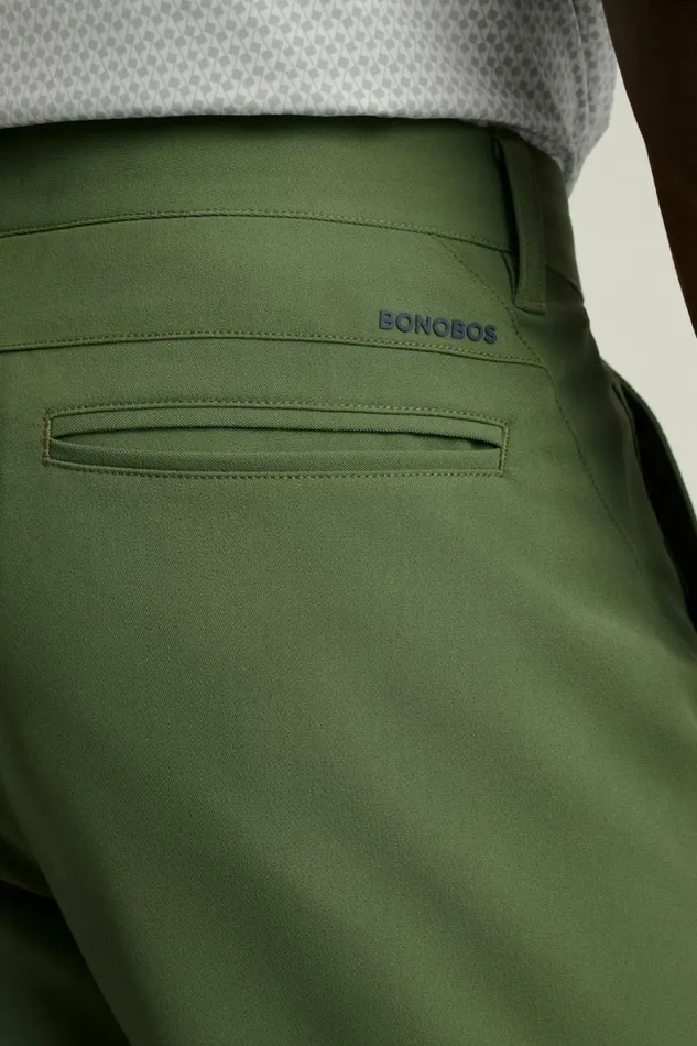 Men Highland Tour Golf Pants Crocodile Green Bonobos Joggers and Athleisure