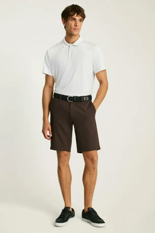 Men Highland Tour Golf Shorts Dark Coffee Bonobos Golf Shorts