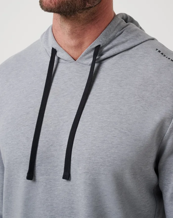 Men Hoodies and Sweatshirts TravisMathew UPGRADED TECH HOODIE Heather Grey