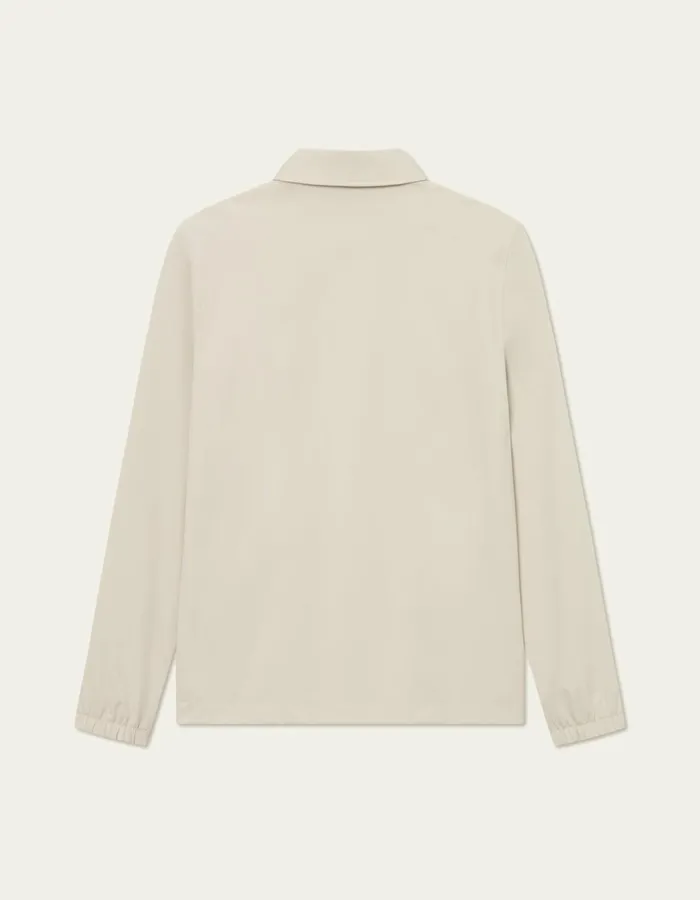 Men Idris Coach Jacket 8211 Light Sand Les Deux JacketsCoats