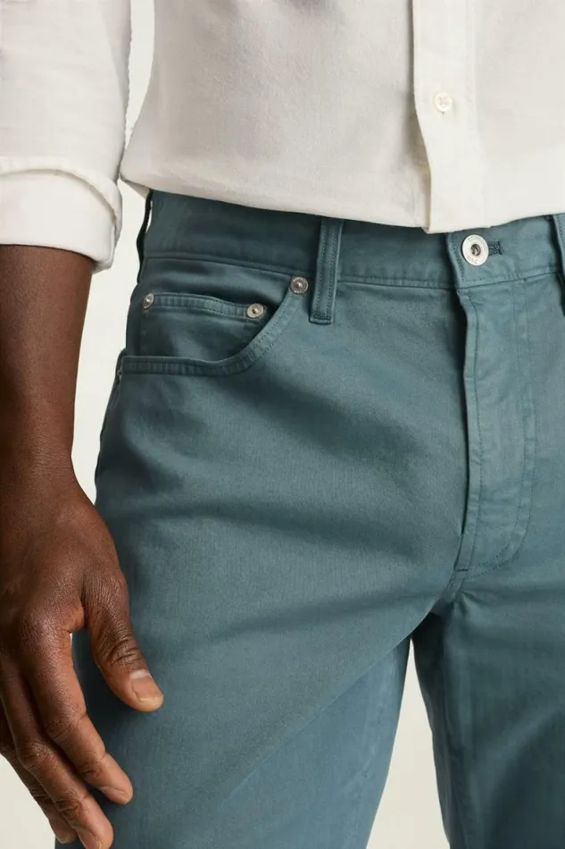 Men Italian Brushed 5Pocket Pants Deep Blue Bonobos Jeans