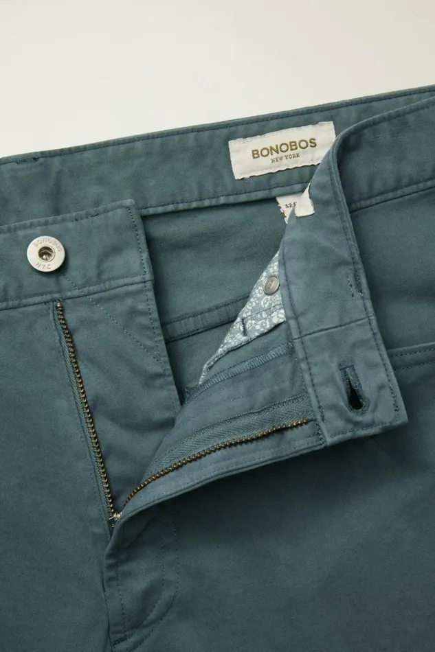 Men Italian Brushed 5Pocket Pants Deep Blue Bonobos Jeans