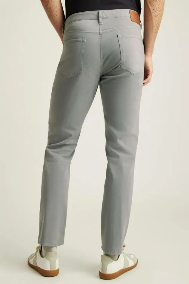 Men Italian Brushed 5Pocket Pants Monument Grey Bonobos Jeans