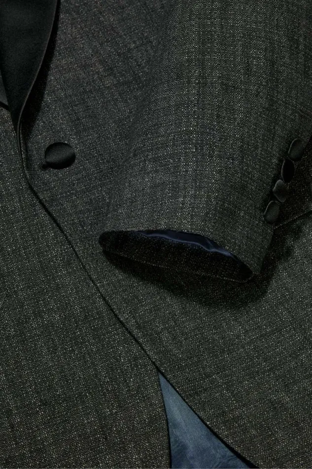 Men Italian Linen Tuxedo Jacket Charcoal Bonobos Tuxedos