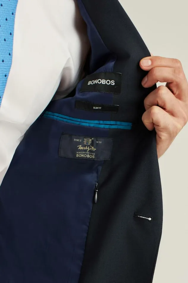 Men Italian Performance Suit Mason Solid Navy Bonobos Suits Men Italian Performance Suit Mason Solid Navy Bonobos Suits