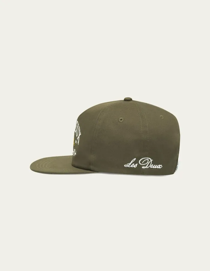 Men Ivy League Cap 8211 Olive Night Les Deux CapsHats