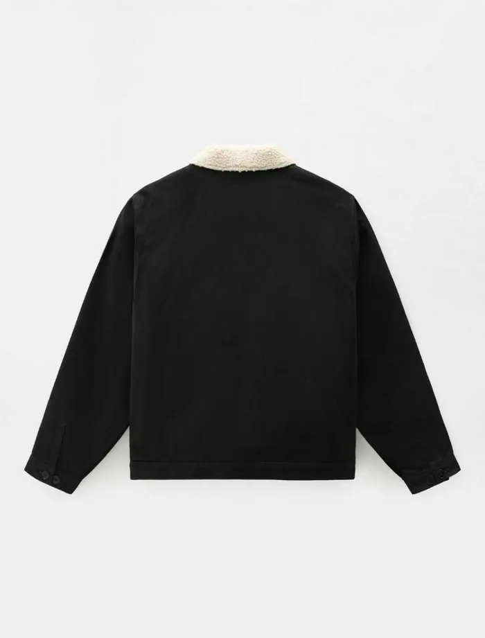 Men Jackets Dickies Duck Canvas Deck Jacket Black