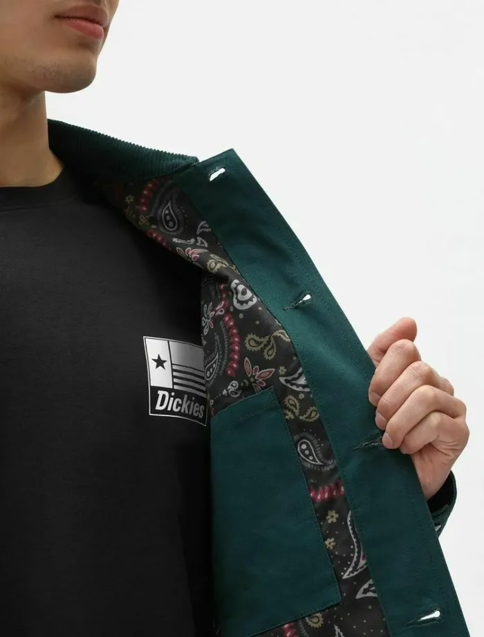 Men Jackets Dickies Reworked Chore Coat Ponderosa Pe