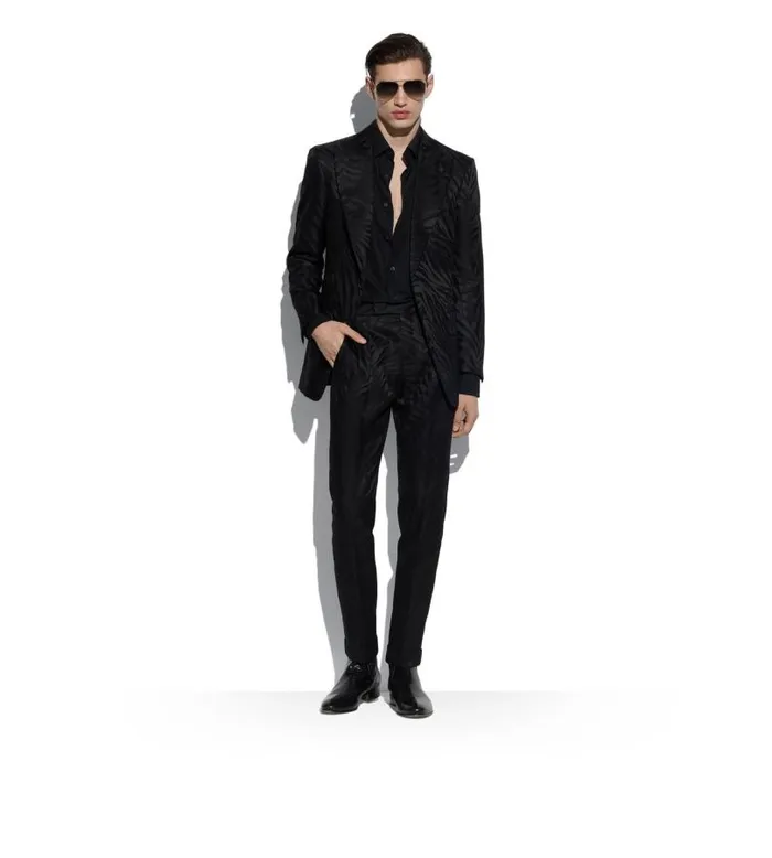 Men Jackets Tom Ford Zebra Jacquard Atticus Jacket Zebra Men Jackets Tom Ford Zebra Jacquard Atticus Jacket Zebra