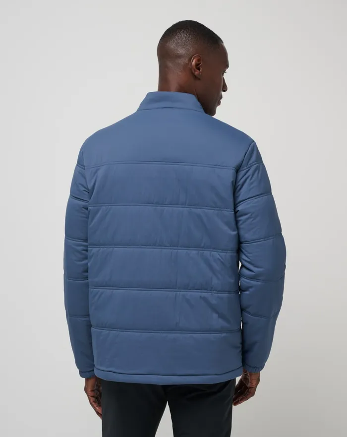 Men Jackets TravisMathew PALISADES PUFFER JACKET Navy