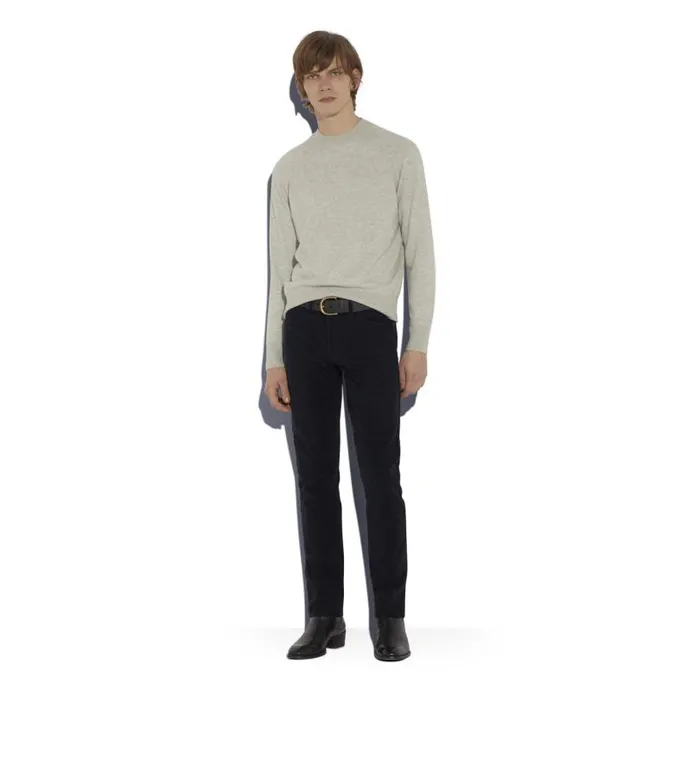 Men Jeans Tom Ford Moleskin Stretch Slim Fit Denim Navy Men Jeans Tom Ford Moleskin Stretch Slim Fit Denim Navy
