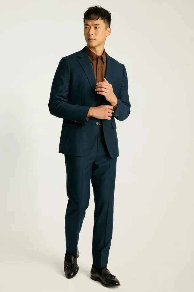 Men Jetsetter Italian Flannel Blazer Teal Green Bonobos Blazers and Sport Coats Men Jetsetter Italian Flannel Blazer Teal Green Bonobos Blazers and Sport Coats