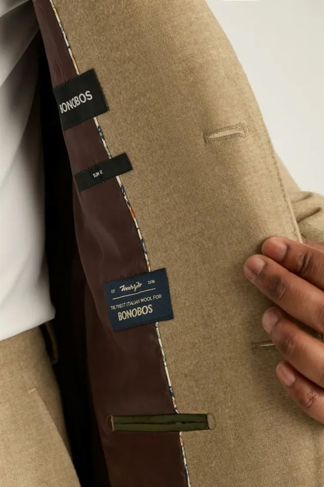 Men Jetsetter Italian Flannel Suit Sand Bonobos Suits Men Jetsetter Italian Flannel Suit Sand Bonobos Suits