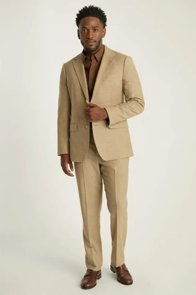 Men Jetsetter Italian Flannel Suit Sand Bonobos Suits Men Jetsetter Italian Flannel Suit Sand Bonobos Suits