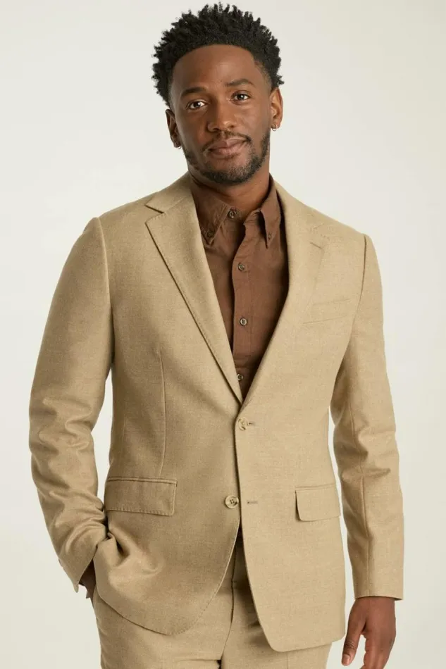 Men Jetsetter Italian Flannel Suit Sand Bonobos Suits Men Jetsetter Italian Flannel Suit Sand Bonobos Suits