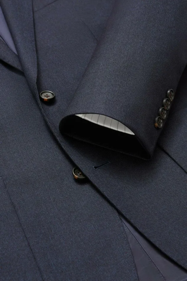 Men Jetsetter Stretch Italian Wool Blazer Navy Bonobos Blazers and Sport Coats