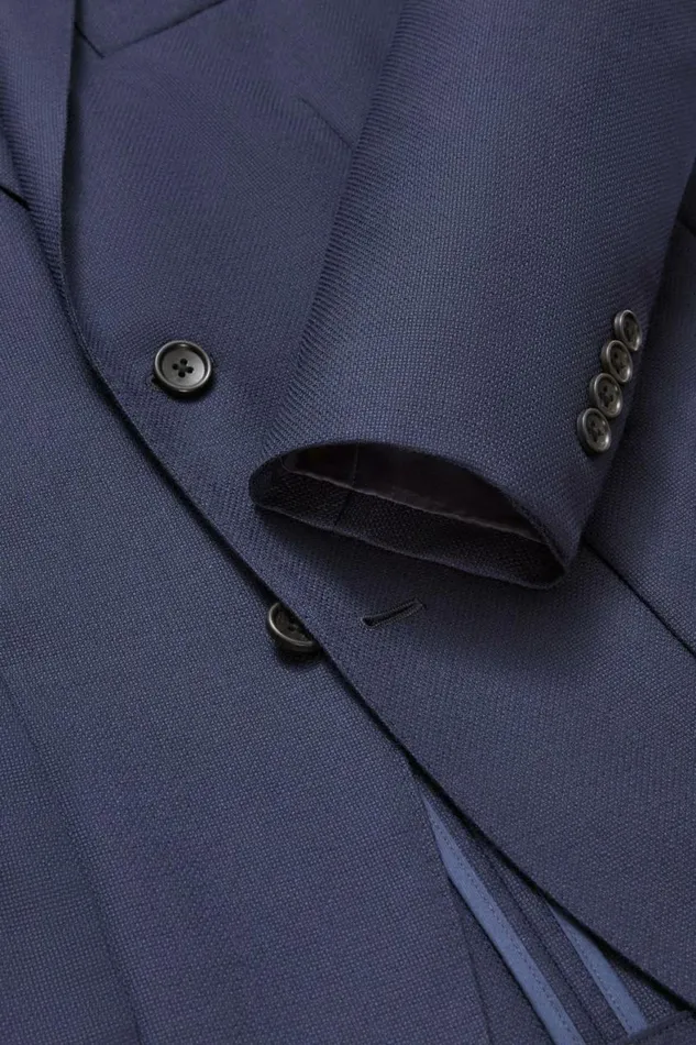 Men Jetsetter Unconstructed Italian Wool Blazer Navy Bonobos Blazers and Sport Coats