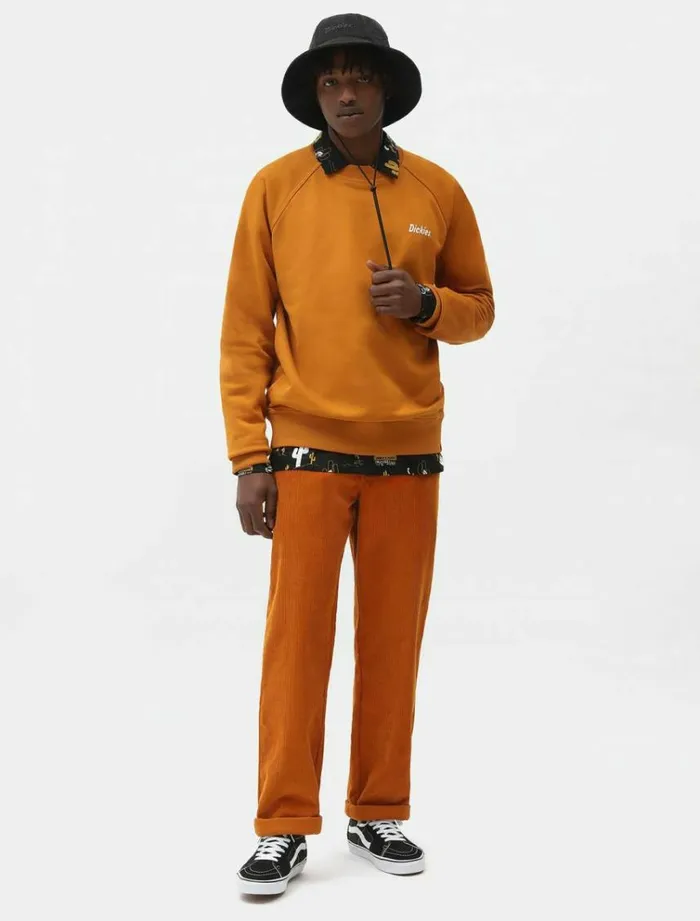 Men Jumpers and Sweatshirts Dickies Bettles Sweatshirt Pumpk Spice
