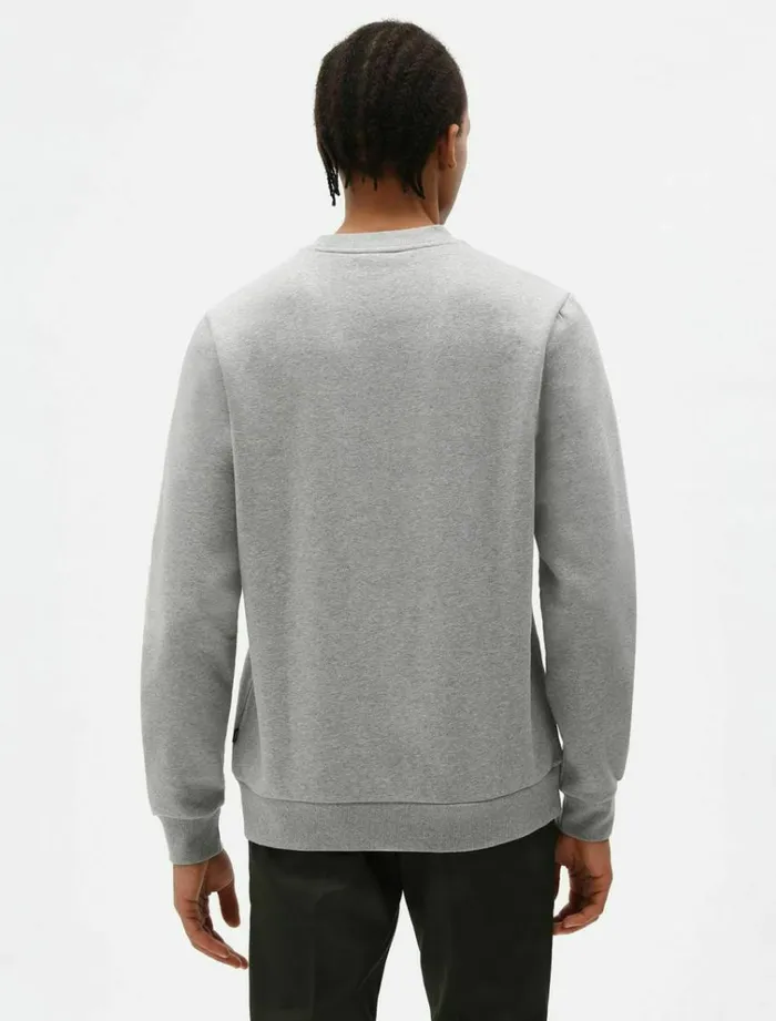 Men Jumpers and Sweatshirts Dickies Icon Logo Sweatshirt Grey Melange