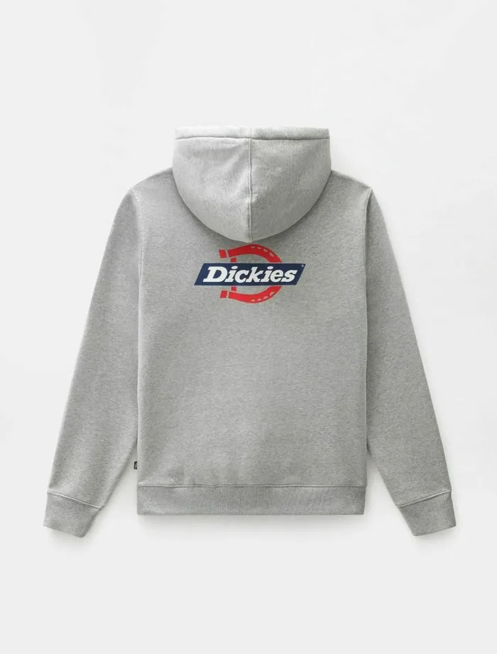Men Jumpers and Sweatshirts Dickies Ruston Hoodie Grey Melange