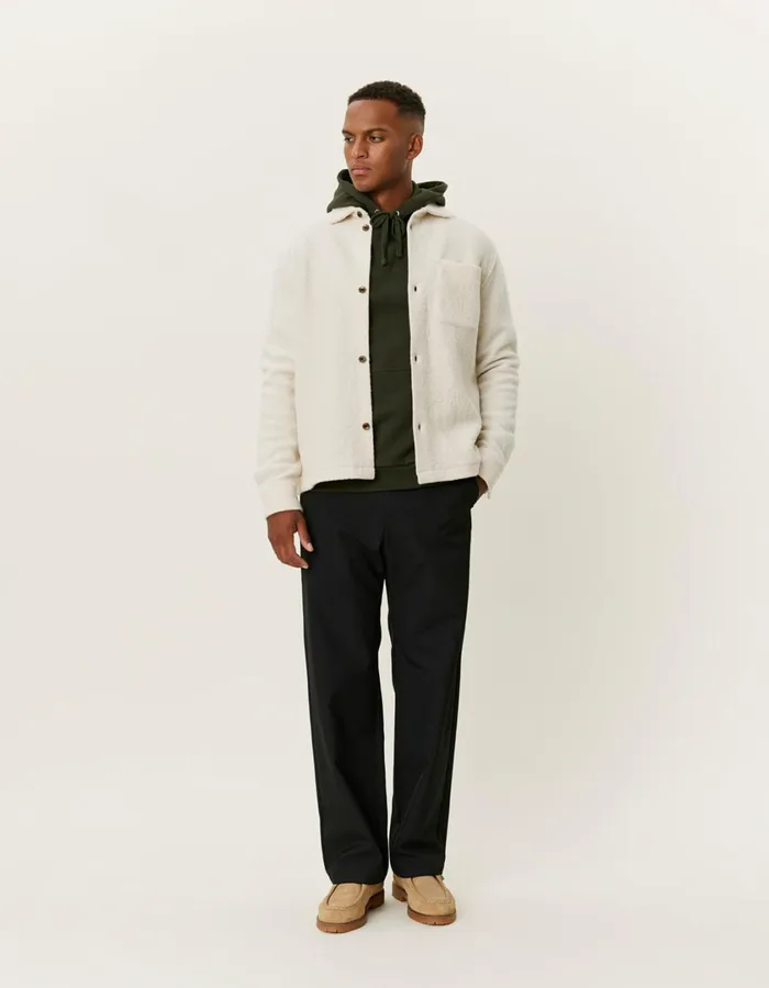 Men Kaleb Overshirt 8211 Ivory Les Deux ShirtsOvershirts
