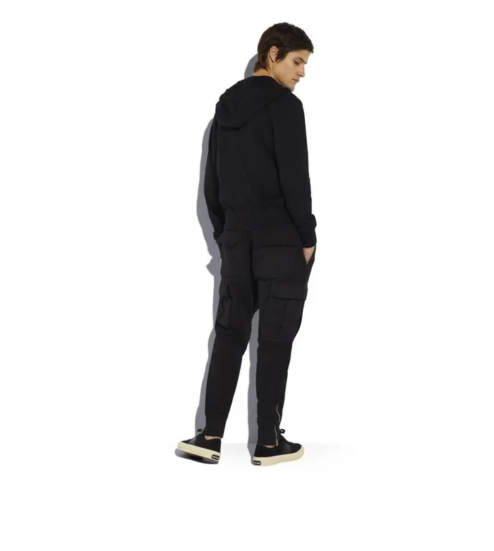 Men Knitwear Tom Ford Cashmere Blend ZipUp Hoodie Black Men Knitwear Tom Ford Cashmere Blend ZipUp Hoodie Black