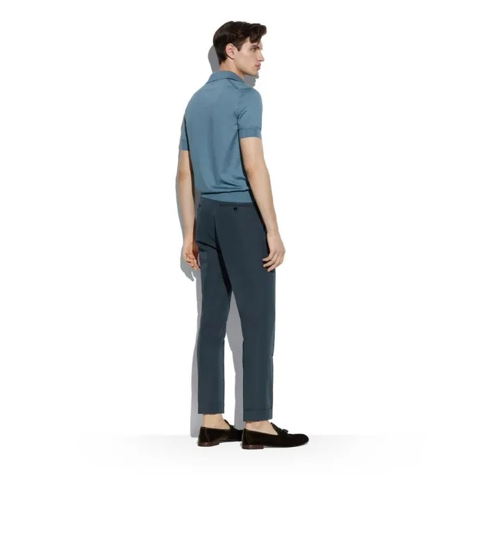 Men Knitwear Tom Ford Fine Gauge Cashmere Silk Polo Men Knitwear Tom Ford Fine Gauge Cashmere Silk Polo