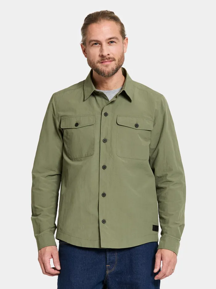 Men Lennox Jacket Dusty Olive Didriksons Hoodies and Sweatshirts
