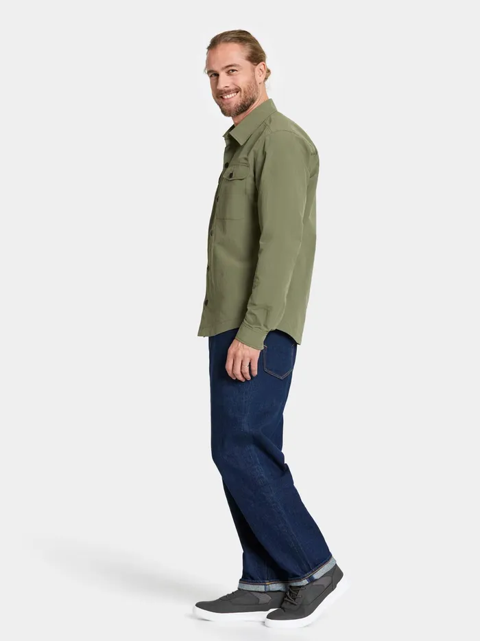 Men Lennox Jacket Dusty Olive Didriksons Hoodies and Sweatshirts