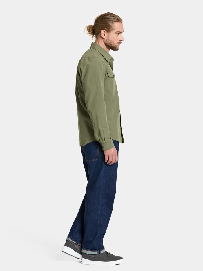 Men Lennox Jacket Dusty Olive Didriksons Hoodies and Sweatshirts
