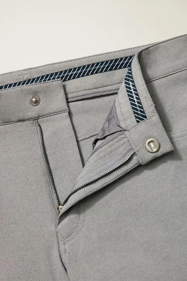 Men Lightweight 5Pocket Golf Pant Heather Charcoal Bonobos Golf Pants