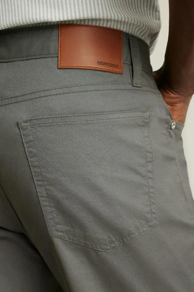 Men Lightweight Travel Jean Lava Smoke Dark Grey Bonobos Jeans