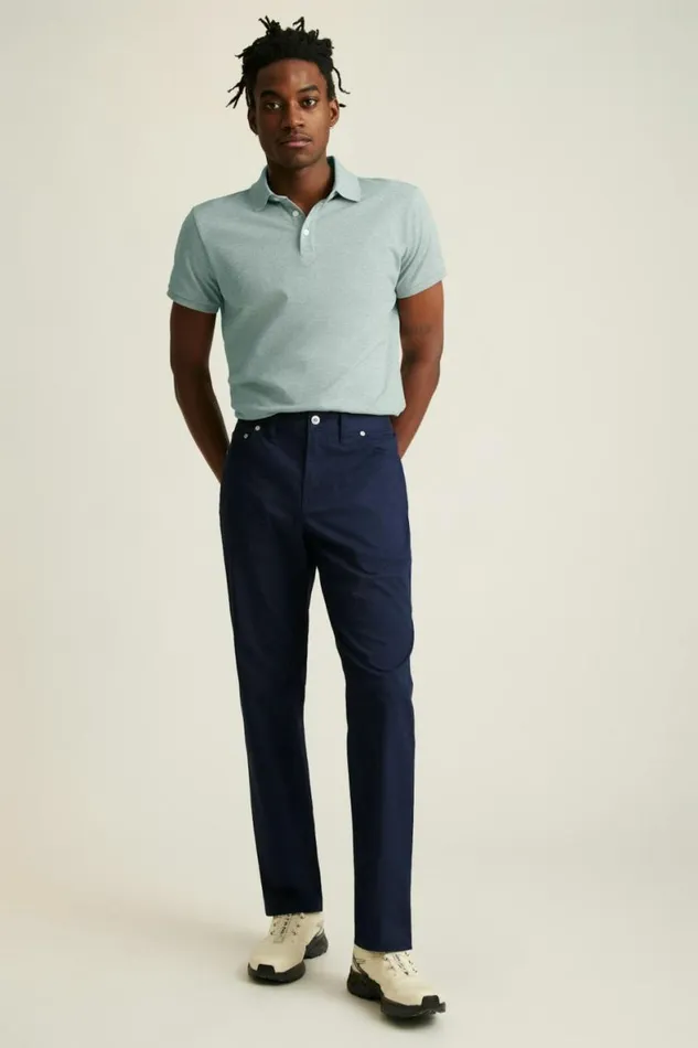 Men Lightweight Travel Jean Maritime Blue Bonobos Jeans