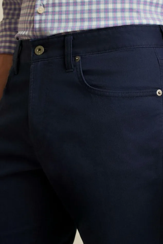 Men Lightweight Travel Jean Maritime Blue Bonobos Jeans