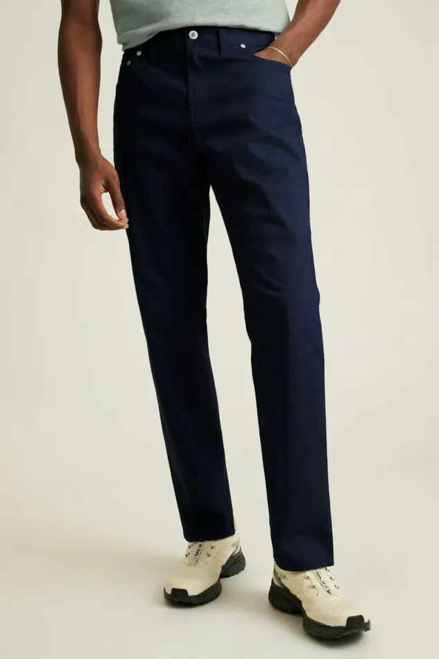 Men Lightweight Travel Jean Maritime Blue Bonobos Jeans