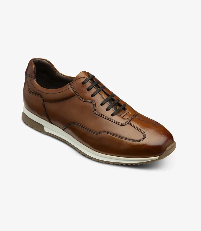Men Linford Chestnut Brown Trainers and Sneakers Loake Men Linford Chestnut Brown Trainers and Sneakers Loake