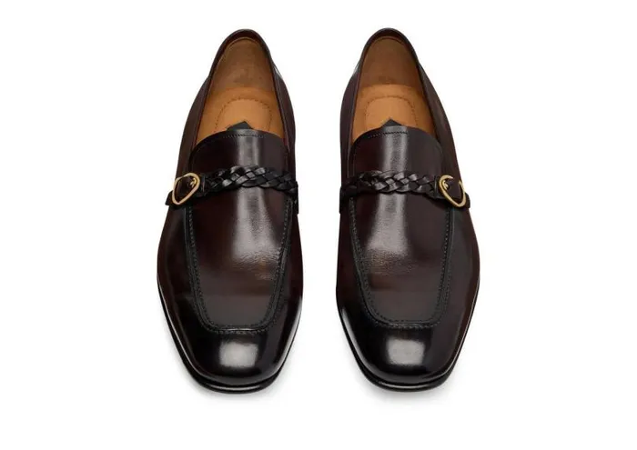 Men Loafers Tom Ford Burnished Leather Martin Loafer Men Loafers Tom Ford Burnished Leather Martin Loafer
