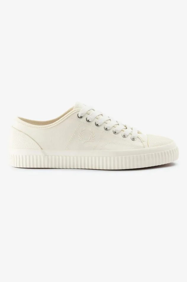 Men Low Hughes Porcelainlight Ecru Fred Perry Shoes