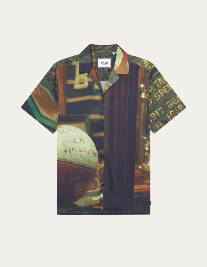 Men Lukas Sport AOP SS Shirt 8211 Multicolor Les Deux ShirtsOvershirts
