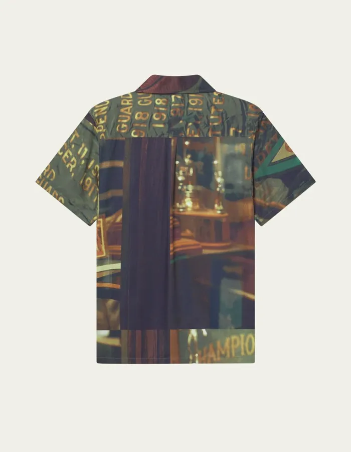 Men Lukas Sport AOP SS Shirt 8211 Multicolor Les Deux ShirtsOvershirts
