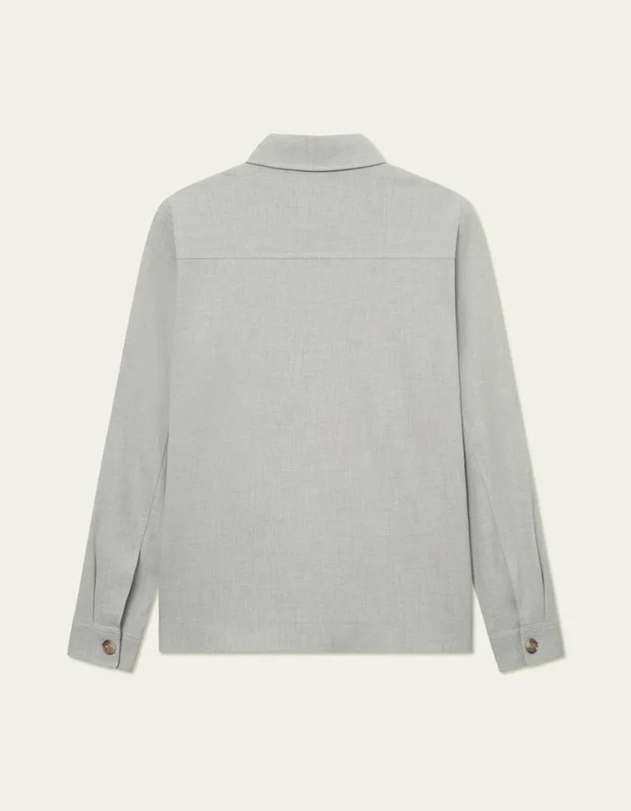 Men Marseille Hybrid Jacket 8211 Light Grey Melange Les Deux JacketsCoats