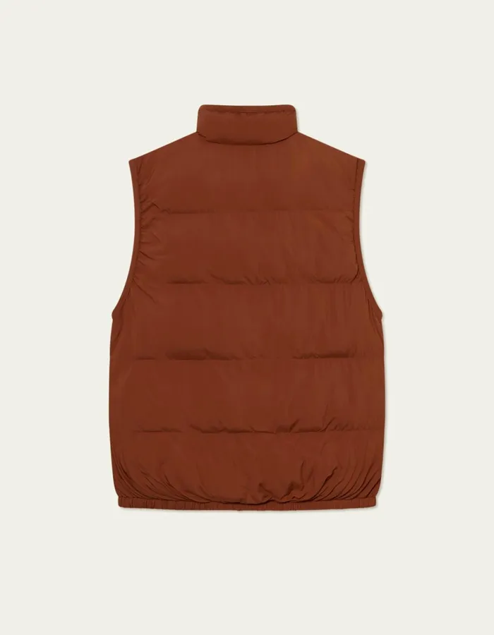 Men Newport Padded Vest 8211 Arabian Spice Les Deux JacketsCoats