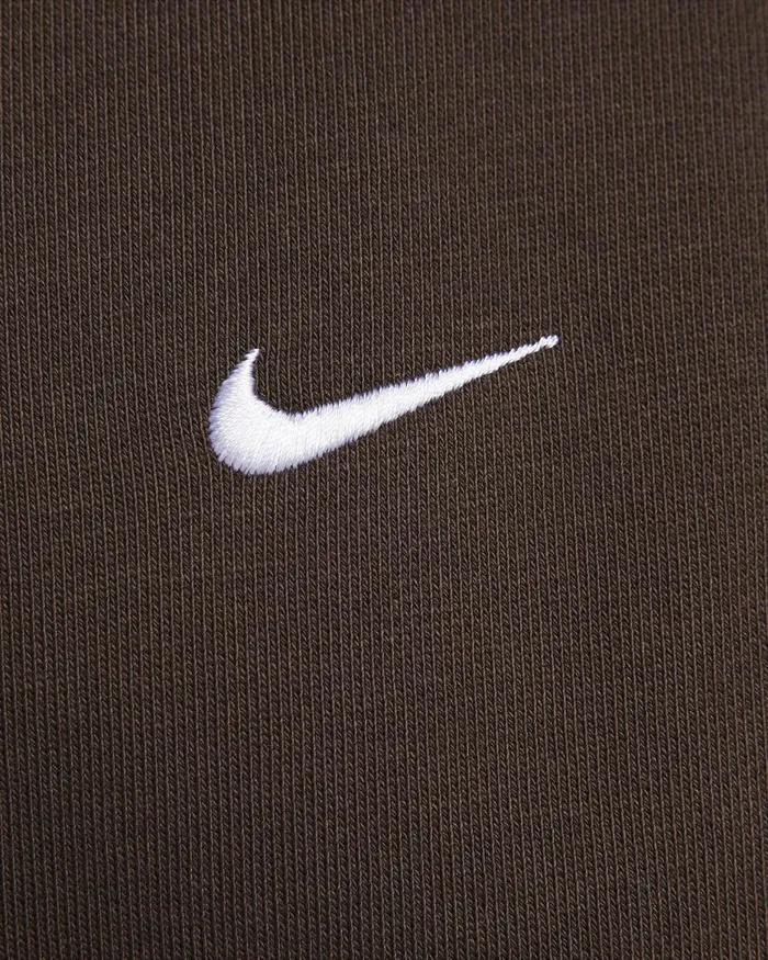 Men Nike Hoodies And Sweatshirts Solo Swoosh Baroque Brownwhite