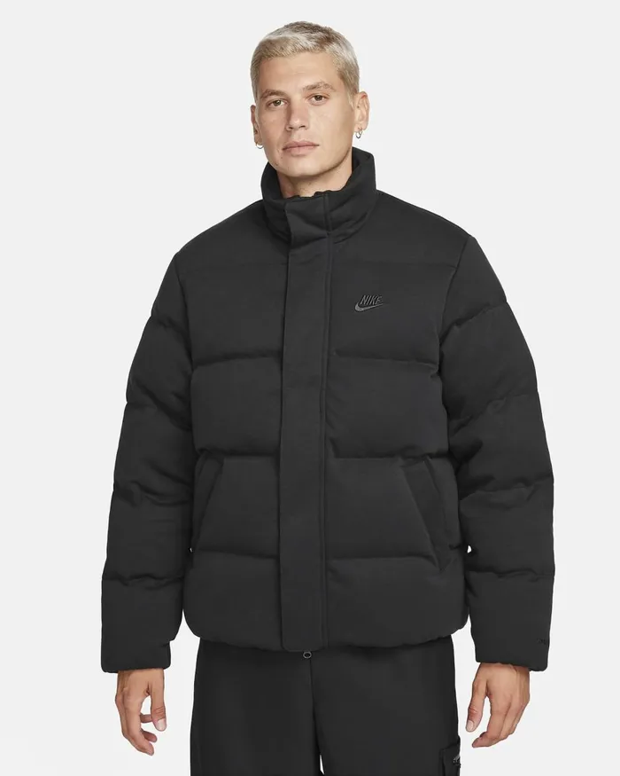 Men Nike Jackets Sportswear Blackblack