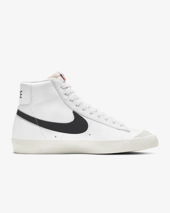Men Nike Lifestyle Blazer Mid 03977 Vintage Whiteblack